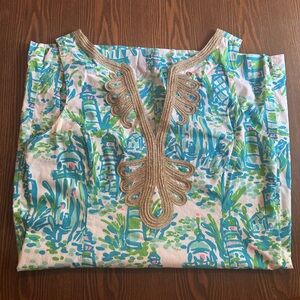 Lilly Pulitzer EUC Janice Shift in High Beams: Size 14